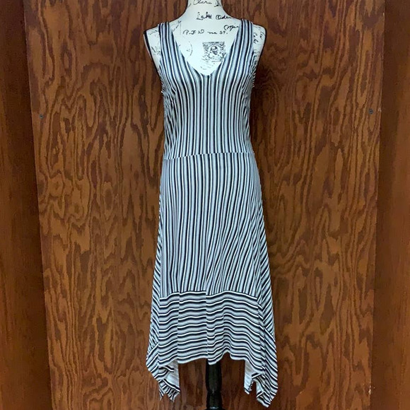 MARK Hi Low Striped Dress - Picture 1 of 10